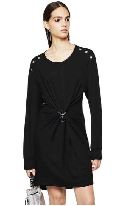 Diesel D-Desh Women’s Black Tunic Dress